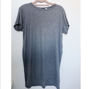 Grey lightweight H&M tunic with slits